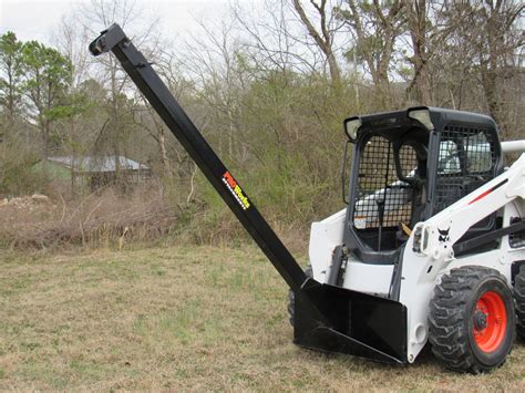 jib boom for skid steer|skid steer with telescopic boom.